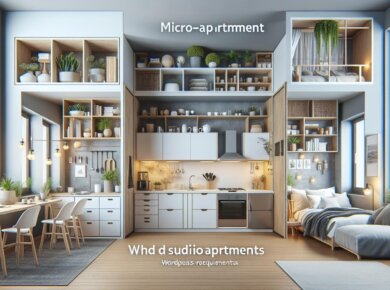 Mikroapartamenty a mikrokawalerki – kluczowe różnice